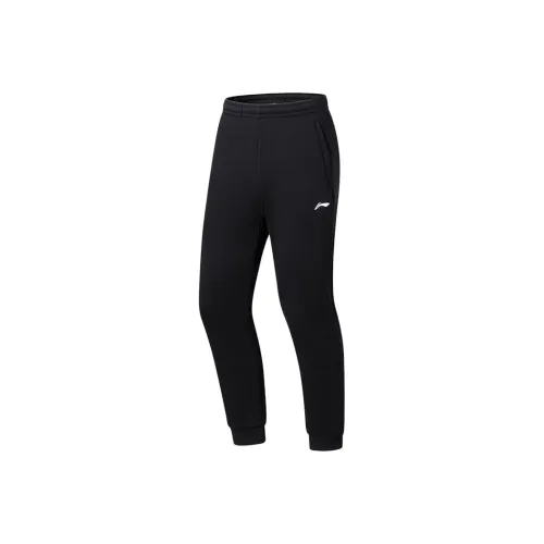 LINING Вязаные тренировочные брюки мужские черные