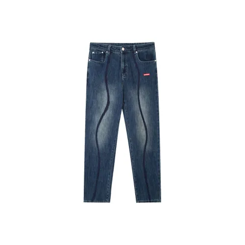 SPRAYGROUND Джинсы Унисекс Деним Синий