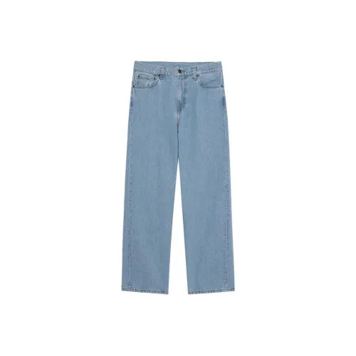 Carhartt WIP FW24 Джинсы Мужские BLL Синий