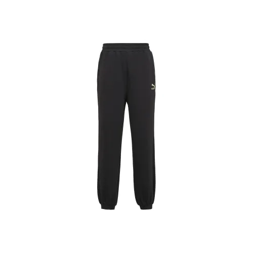 PUMA Черные Мужские Вязаные Спортивные Штаны
