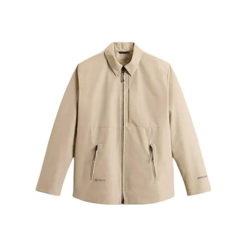 WOOLRICH Бежевый Мужской Куртки