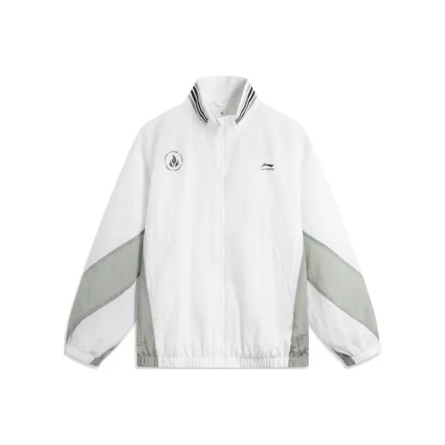 LINING Sports Life Collection Стандартный белый Черный Унисекс Тренч