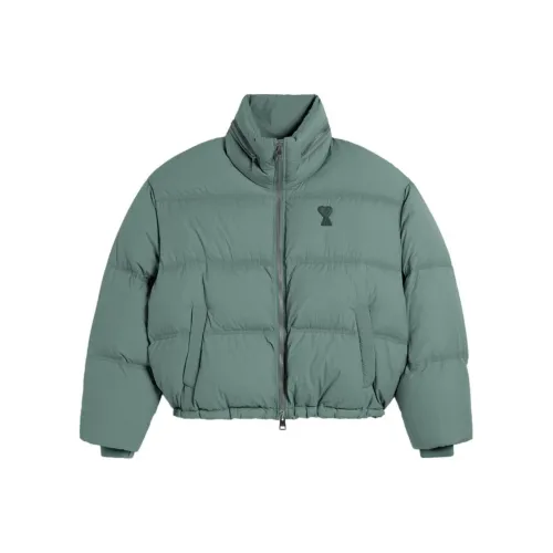 amiparis FW24 Пуховик Мужской Мятно-Зеленый