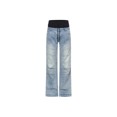 BLIND402 Синие Унисекс Джинсы