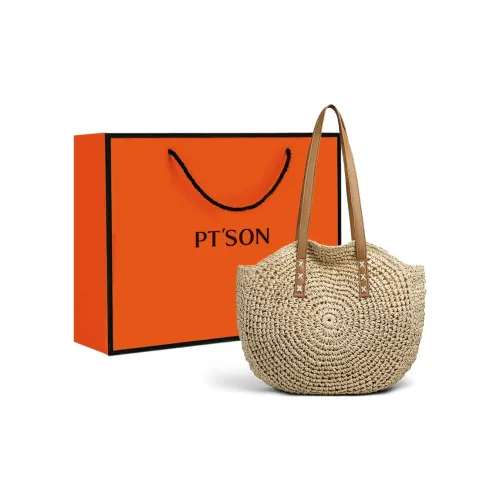 PT'SON Ткань Сумка через плечо Стандартная Женская Экрю Хаки