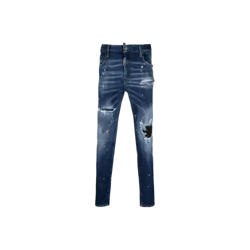 DSQUARED 2 Blue Men's Jeans DSQUARED 2 Синий Мужской Джинсы