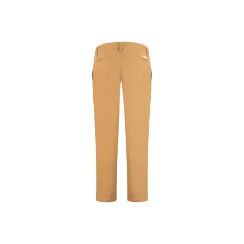 Calvin Klein Khaki Мужские Повседневные Брюки