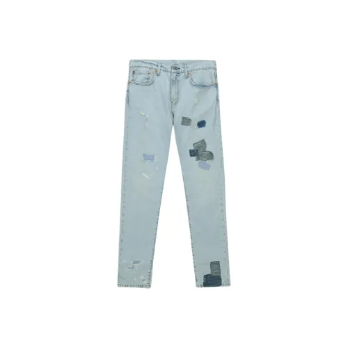 Levis Светло-Синие Мужские Джинсы