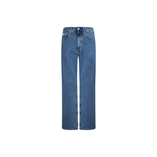 Calvin Klein 1A4 Джинсовый Синий Мужские Джинсы