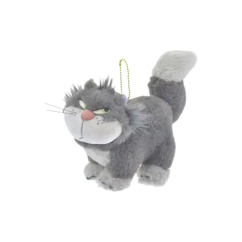 Disney Кошка Day Lucifer Кошка Куклы Плюшевый Брелок 15 см Высота 19 см Длина