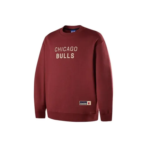 NBA Chicago Bulls Толстовка Унисекс Темно-красный
