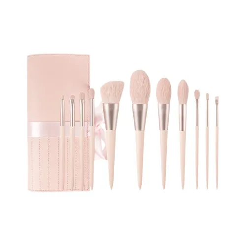 Sweet Pillow House Розовый Girlish Soft Набор кистей для макияжа Contouring 11 шт