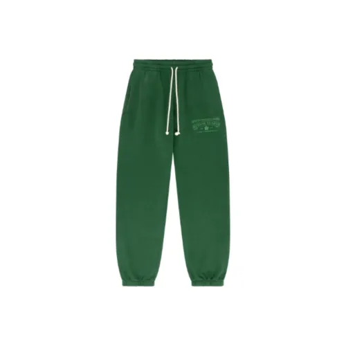 Denim Tears Co-brand SS24 Вязаные Тренировочные Штаны Унисекс Зеленый
