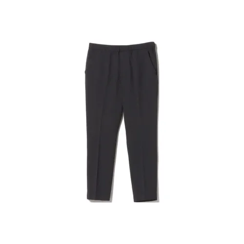 BEAMS совместный бренд Угольный Черный Мужские костюмные брюки