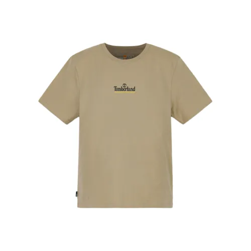 Timberland T-Shirt Мужская Лакрица Желтая