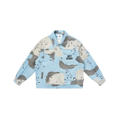 EMPTY REFERENCE Куртки Пальто Унисекс Синий