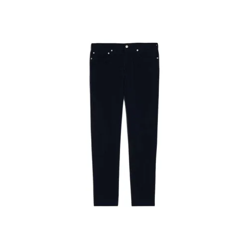 Dunhill FW22 Повседневные брюки Мужские Ink Синий