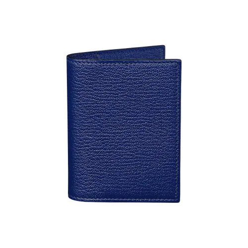 HERMES Простота Овчина Путешествие Мешок для хранения Унисекс M3 BLEU Encre Чернильно-синий