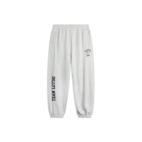 LINING Disney Вязаные Тренировочные Штаны Мужские New Light Фотиния Серый