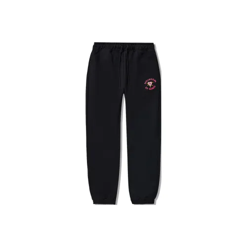 LINING x ICECREAM Вязаные тренировочные брюки мужские черные