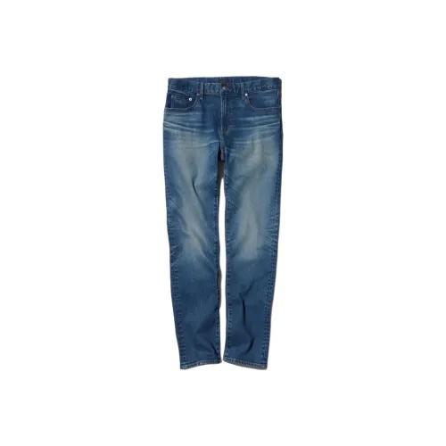 UNIQLO Королевский синий Мужские Джинсы