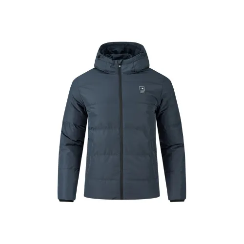 361° ZONGXUNXILIE Пуховики и зимние пальто Мужской Jet Azure