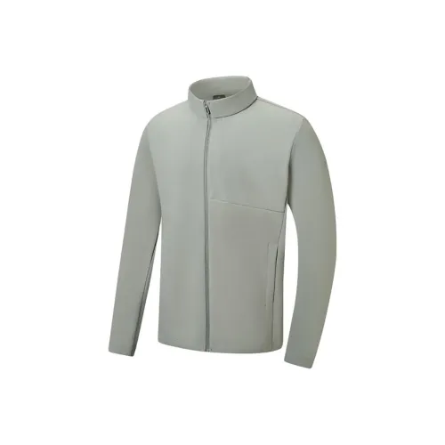 XTEP ZONGXUNXILIE Куртки и пальто Мужской терракотово-серый