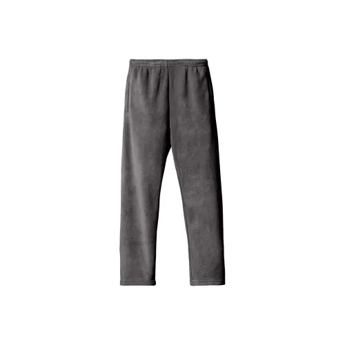 YEEZY x Gap X Balenciaga Темно-серый Polar Fleece Jogging Pants Casual Pants Unisex Dark Gray