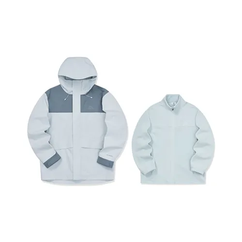 Erke Куртка Унисекс Двухкомпонентный Комплект Гора Ледниково-Синий Уголь