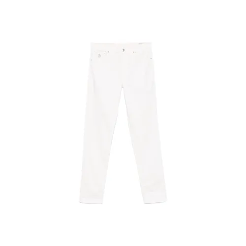 BRUNELLO CUCINELLI Белый Мужской Джинсы