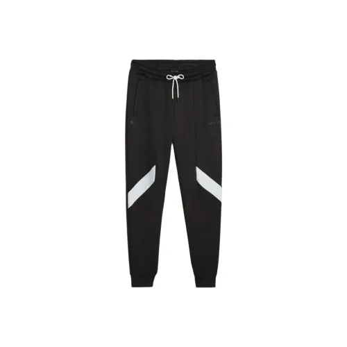 PUMA AMG Мужской Motorsport Track Pants Вязаные Тренировочные брюки Мужской Черный