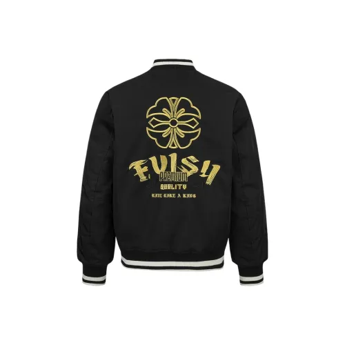 EVISU Мужские черные куртки