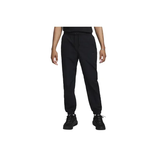 Nike Tech Вязаные Тренировочные Штаны Мужские Черные Черные