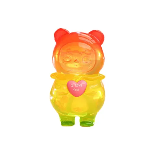 POP MART Pucky SWEETIE Коллекция Скрытый стиль Резиновый Теддиурса Слепые коробки 1 Подтвержденная версия Mystery Коробка Открыто And Unwrap