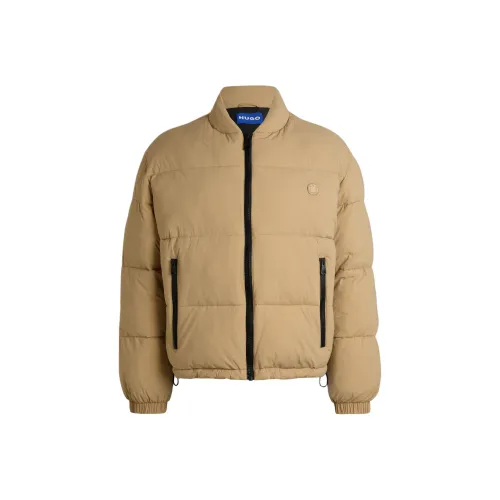 Hugo Boss Хлопковый пуховик Мужской Бежевый