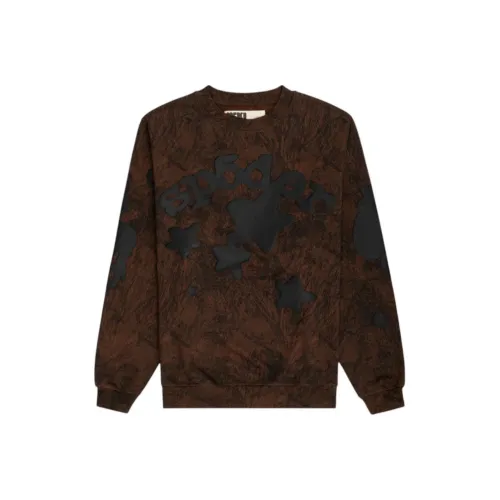 Sp5der Коричневый Мужской Свитшот