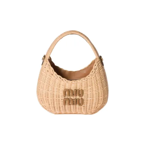 MIU MIU Wander series Ротауг Сумка Женская Бежевая