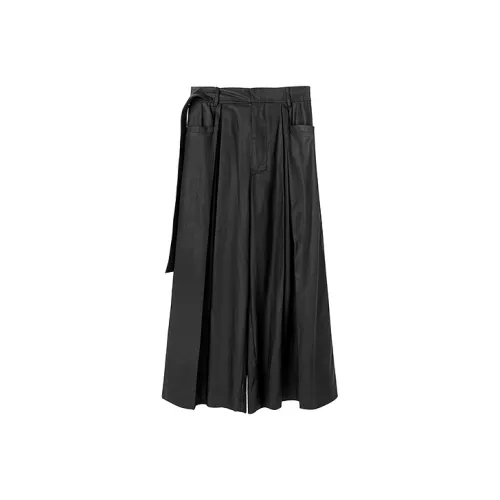 HUANXIANGZHE Черные Унисекс Повседневные Брюки