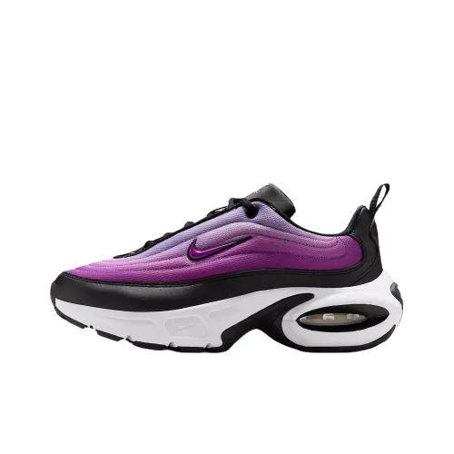 Nike Air Max Portal Low Топ Беговые кроссовки Женские Черный Фиолетовый