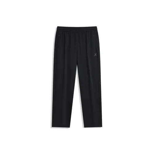 XTEP Little C Pants Глубокий Черный Мужские Вязаные Спортивные Штаны