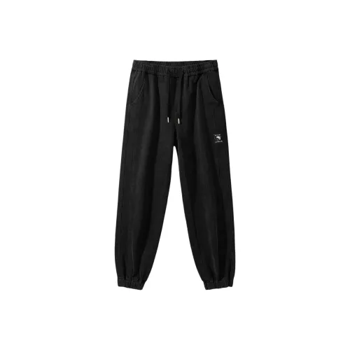 FAIRWHALE Джинсы Мужские Чисто Черные