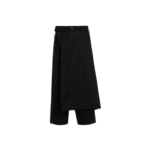 Yohji Yamamoto S'YTE Черные Унисекс Повседневные Штаны