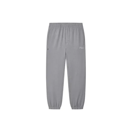 FILA Cloudy Dora Серые Мужские Вязаные Спортивные Штаны
