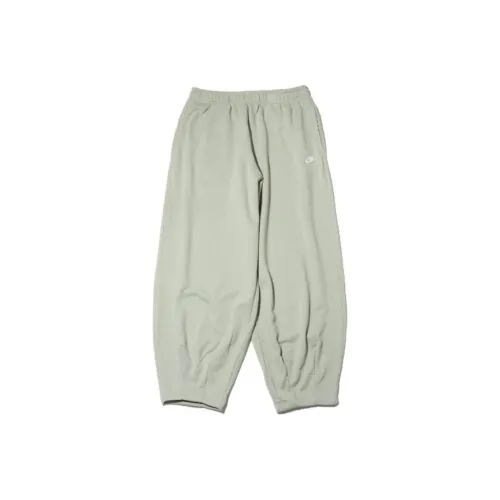 Nike Вязаные тренировочные брюки мужские зеленые