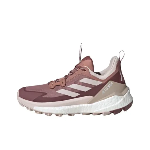 adidas Terrex FREE HIKER 2,0 Противоскользящий устойчивый к истиранию низкий топ повседневная обувь для бега женский фиолетовый