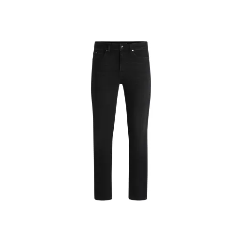 Hugo Boss Черные Мужские Джинсы
