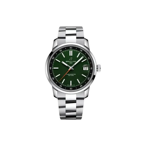 BREITLING Автоматический Механический Мужской Топ Часы Time Collection 38 мм Зеленые