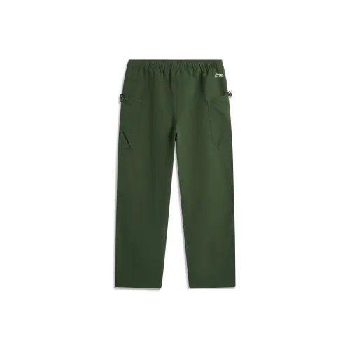 Лайнер Sports Life Collection Вязаные Тренировочные Штаны Мужские Буро-Зеленый