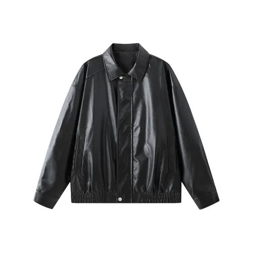 GROW DATE Кожа Куртка Унисекс