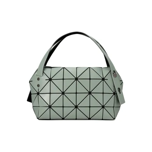ISSEY MIYAKE Бостон Поливинилхлоридная смола Бостонская сумка Сумка Мини Женская Зеленая